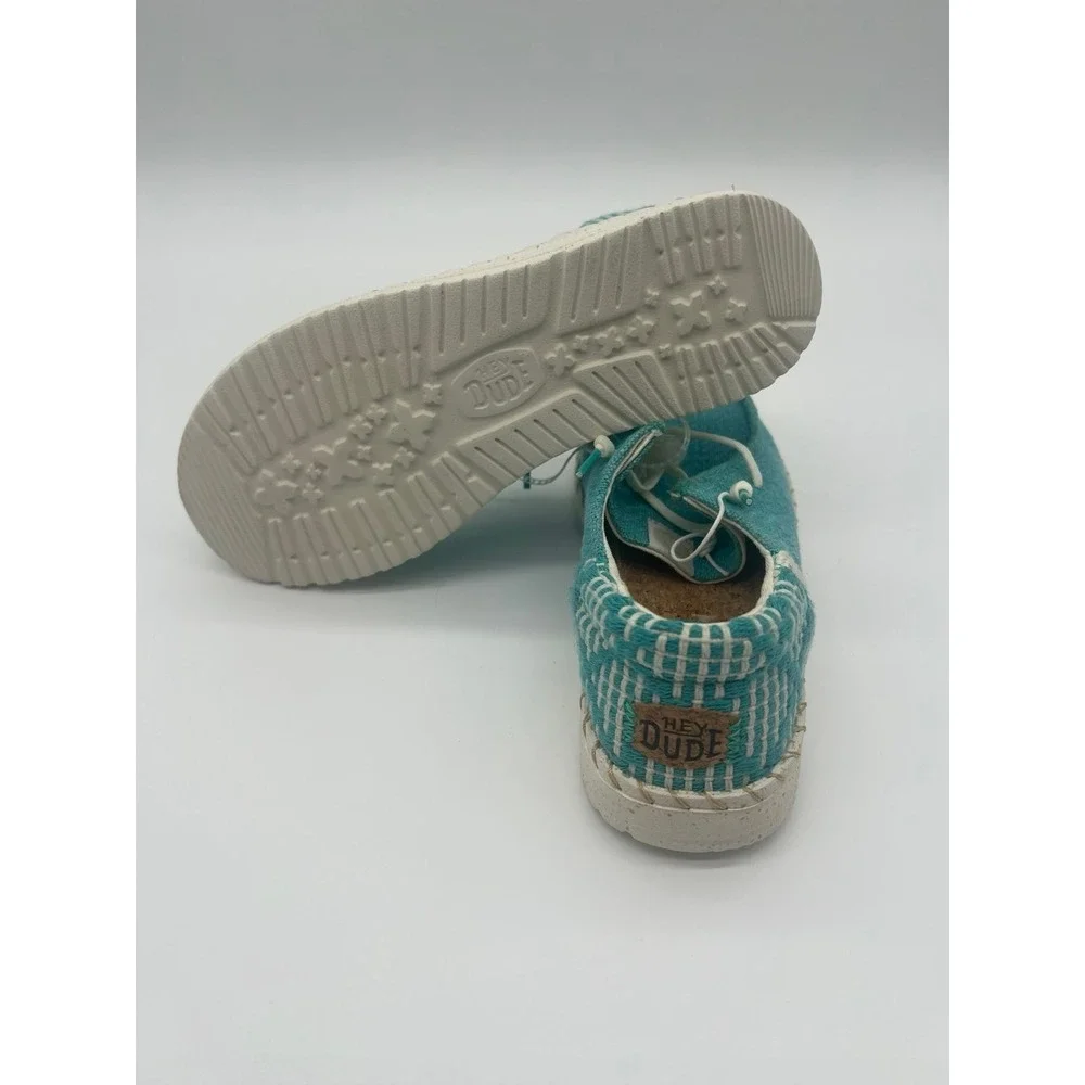 Hey Dude Wendy Funk Coastal Jute Slip On Size 6